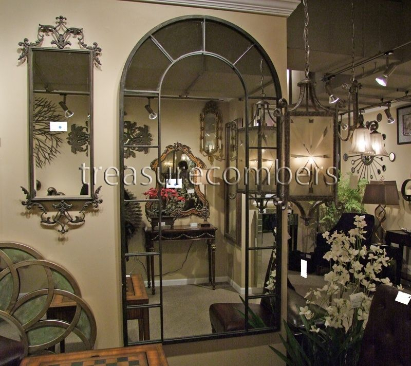Uttermost Dillingham Arch Mirror Black | Window Glass Design, Large ... intended for Exploring the Craftsmanship of the Uttermost Tordera Black Arch Mirror