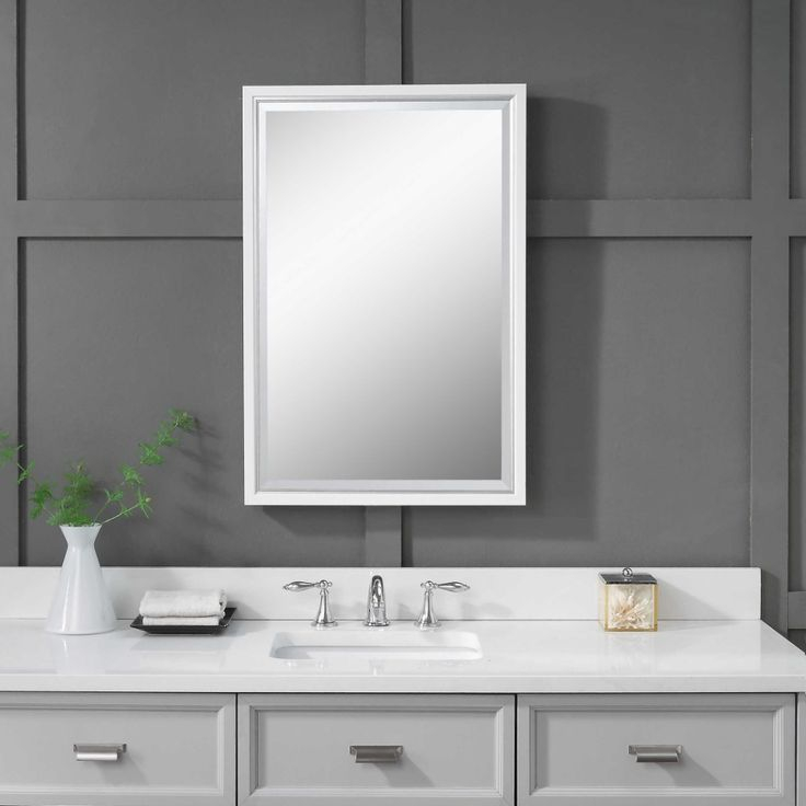 Styling Tips for the Uttermost Saragano 19″ Bathroom Mirror