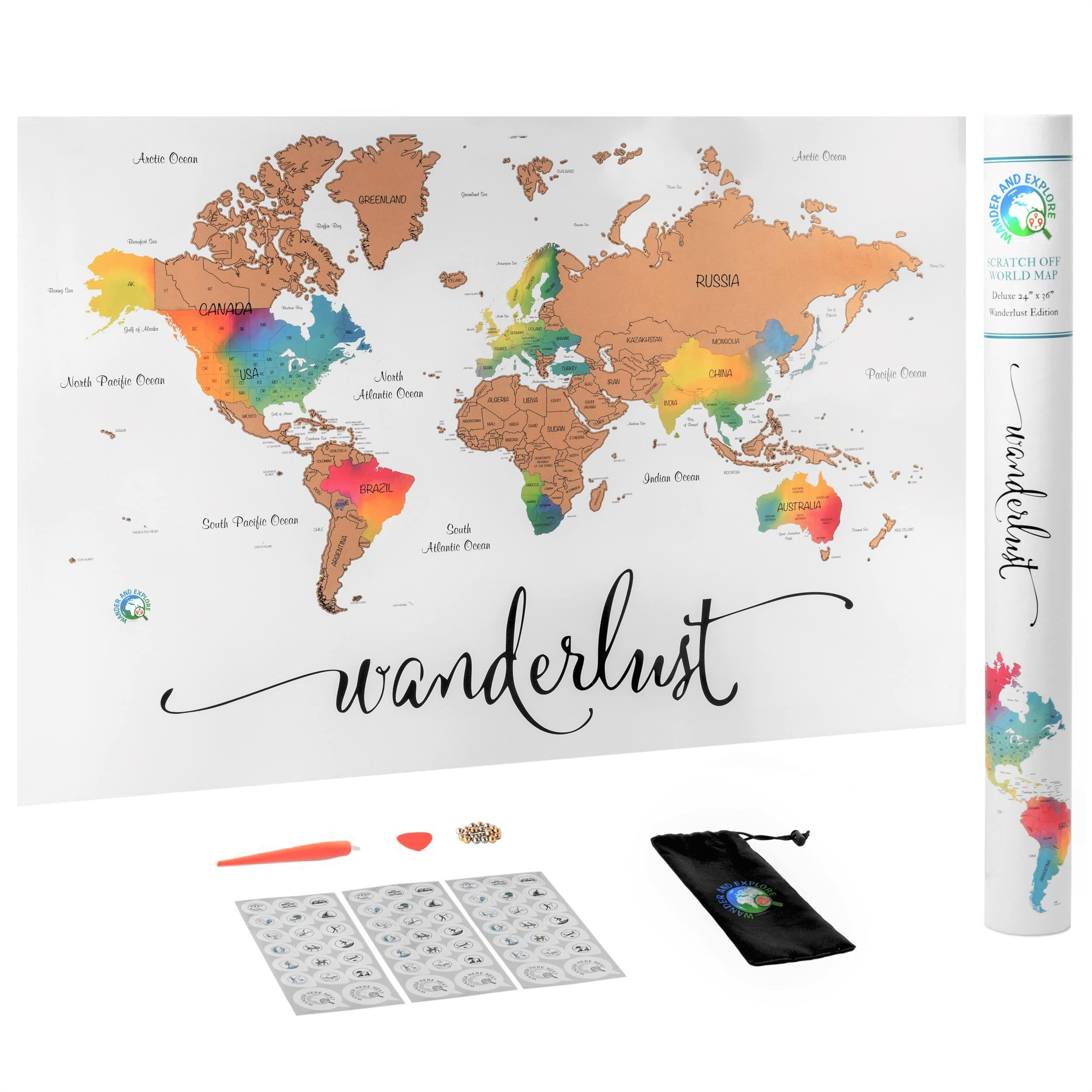 Where Wanderlust Meets Walls Creating a Map-Centric Ambiance