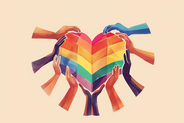 How the Rainbow Hand Symbolizes Unity and Diversity in Modern Culture