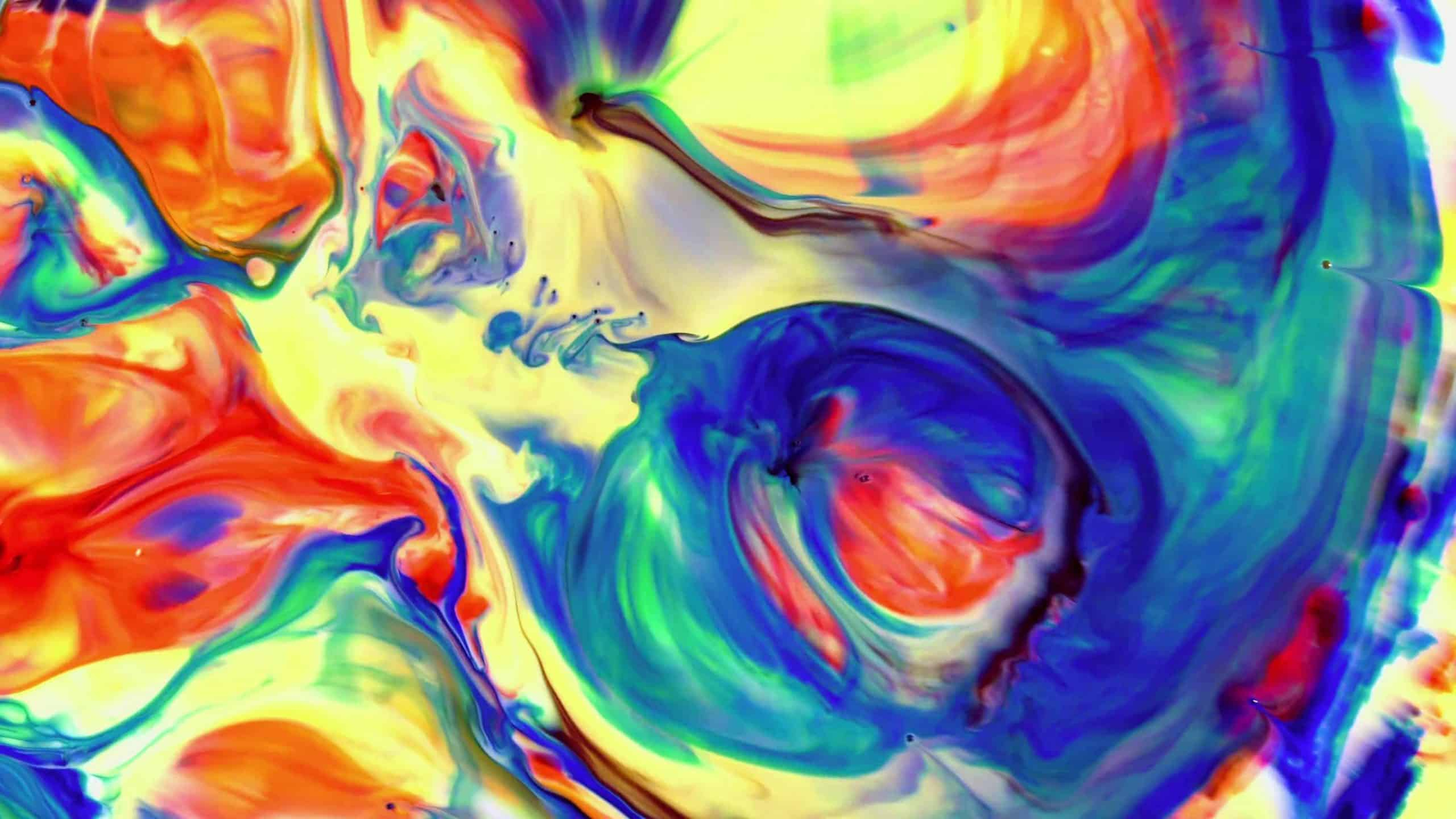Exploring Color Psychology in Contemporary Abstract Digital Prints