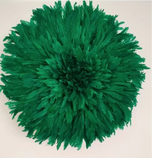 Understanding the Cultural Significance of the Large Emerald Green Juju Hat
