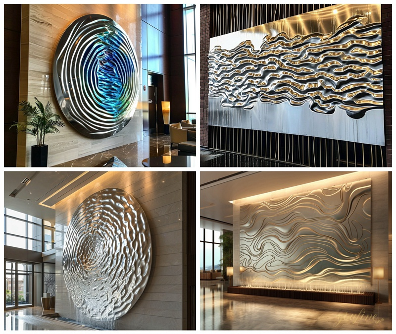 Creating Visual Impact with Statement Ripple Wall Decor Pieces