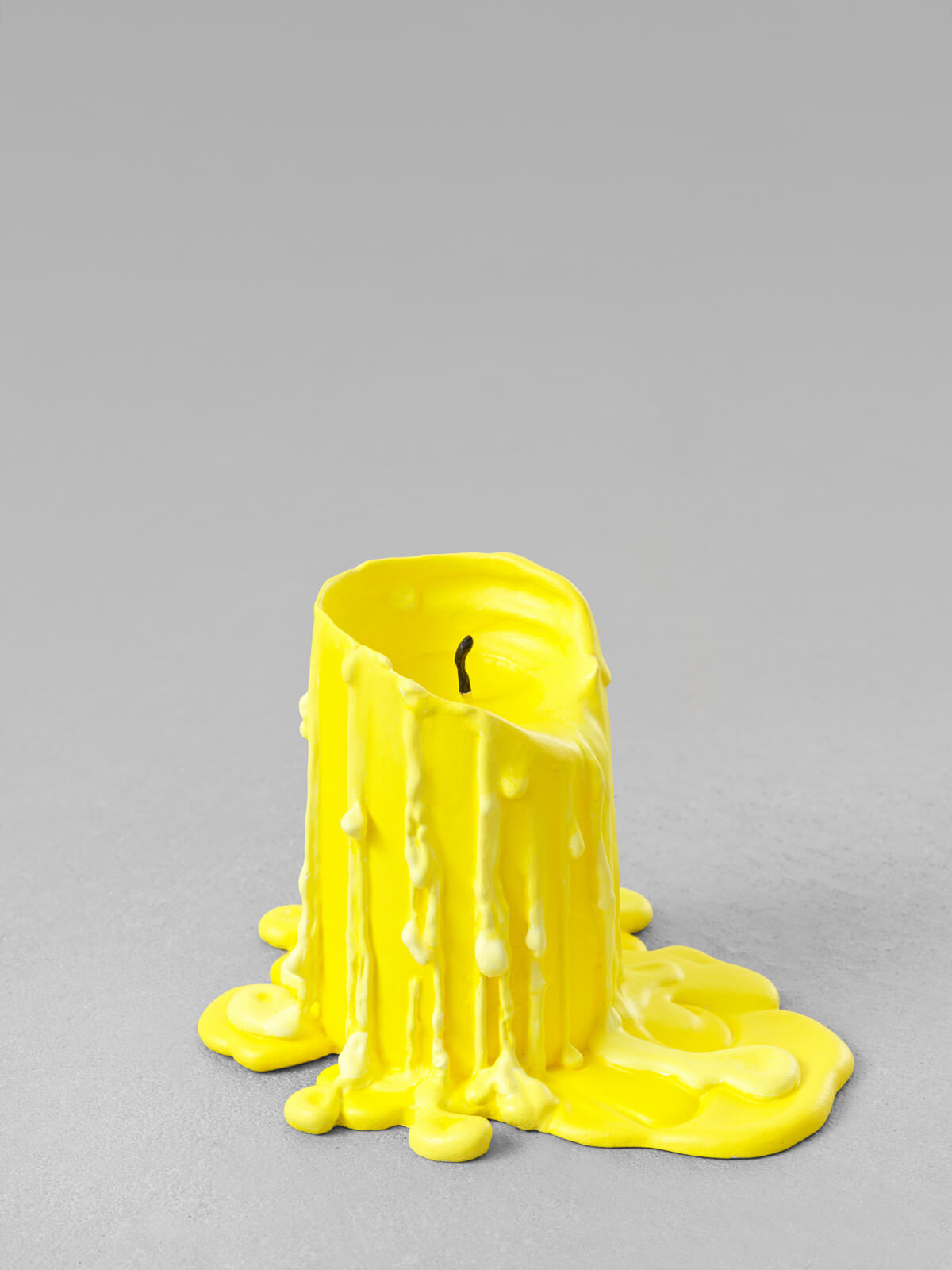 The Artistic Journey Behind Yellow Bright Candle Abstract Expressionism