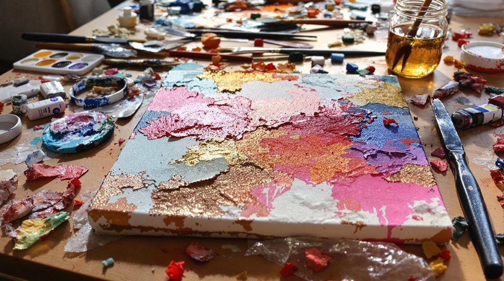 The Technical Process Behind Creating Stunning Abstract Paper Acrylic Frames