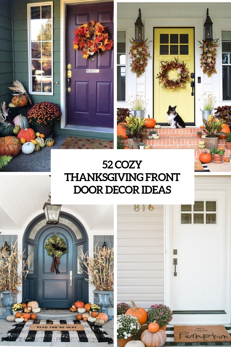 How to Craft a Stunning Door Decoration That Bridges Thanksgiving and Halloween