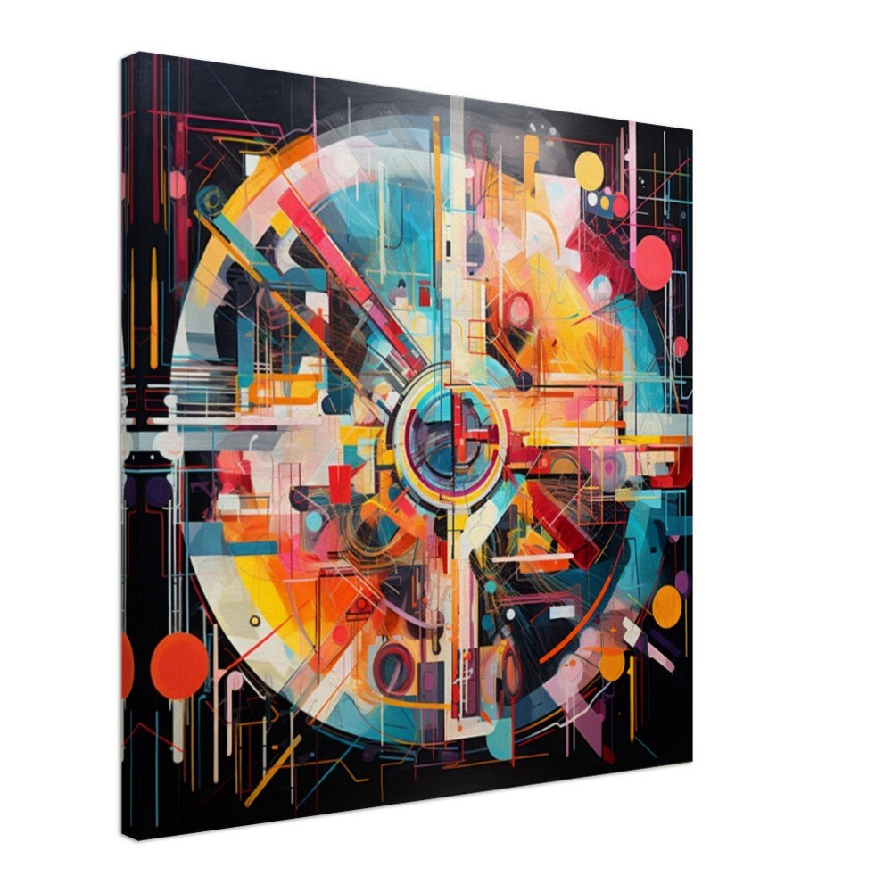 How Abstract Digital Canvas Prints Transform Contemporary Art Spaces