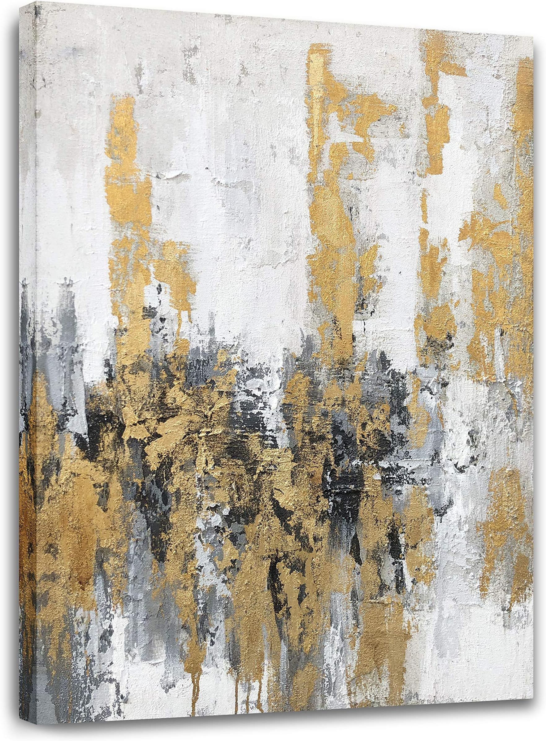 Amazon.com: Uttermost 35362 Regatta: Paintings within Uttermost 04160 Floyd 40-3/8" Framed Decorative Panel On Wood By - Neutral Wood