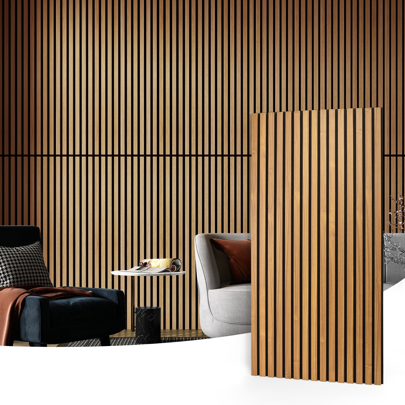 Understanding the acoustic benefits of 3D fluted wood wall panels