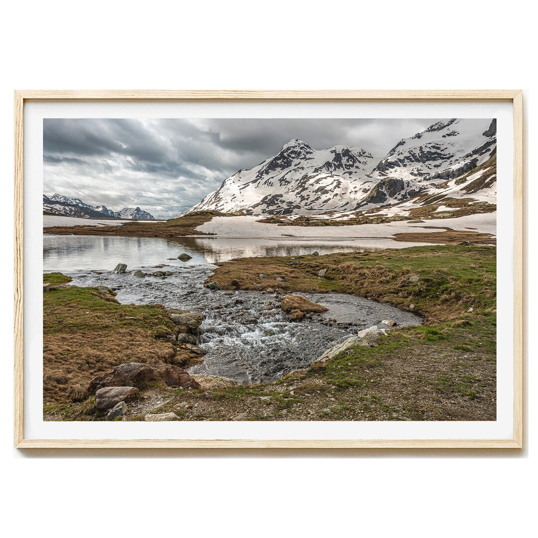 Understanding the artistry behind alpine landscape photo prints