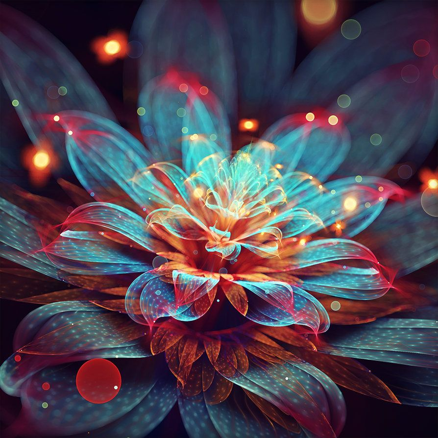 Mastering the Technique of Creating Fractal Smoke Texture in Digital Abstract Art for Canvas Printing