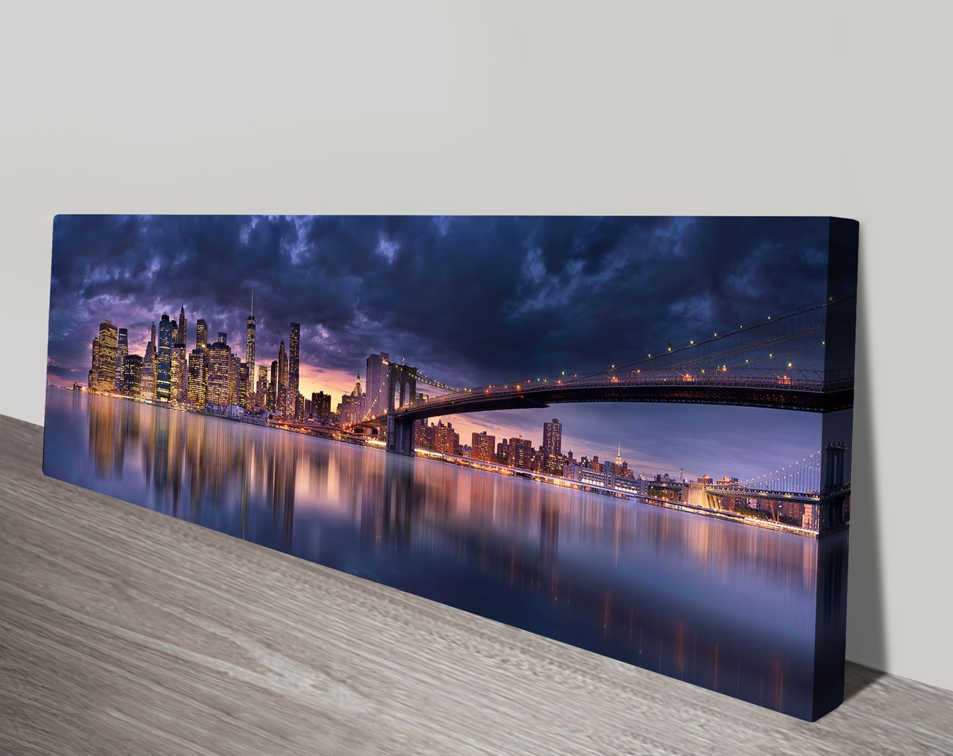 Understanding the Artistic Vision Behind Brooklyn Bridge Panoramic Canvas Prints