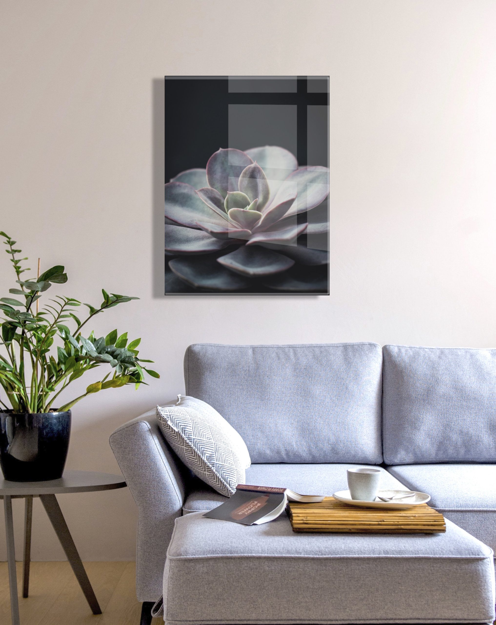 Exploring the Artistic Vision Behind Lavender Acrylic Works by Emiko and Mark Franzen