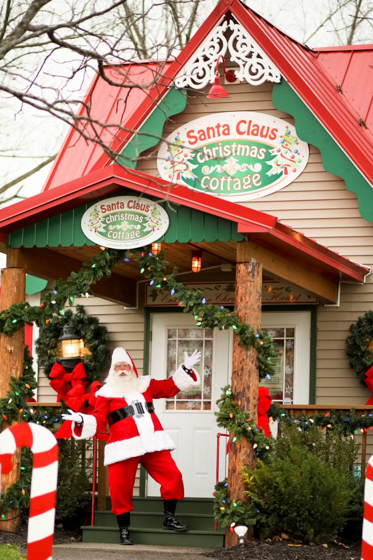 Cottage - Lockport Santa throughout Designing Heartwarming Holiday Entrances That Capture Santa's Cottage Magic