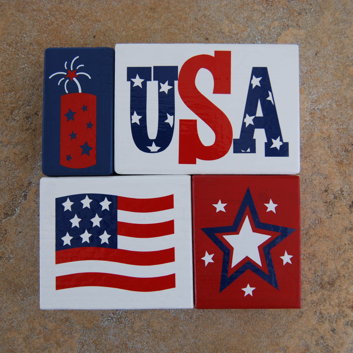 Easy Patriotic Blocks - Burton Avenue with Exploring the Symbolism Behind Patriotic Wall Blocks