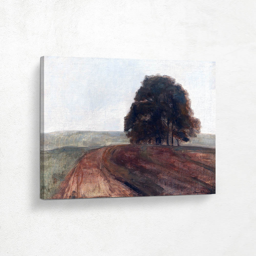 Foggy Autumn Day – Great Canvas Arts with The Artistic Journey of Creating Foggy Fall Fay Canvas Prints