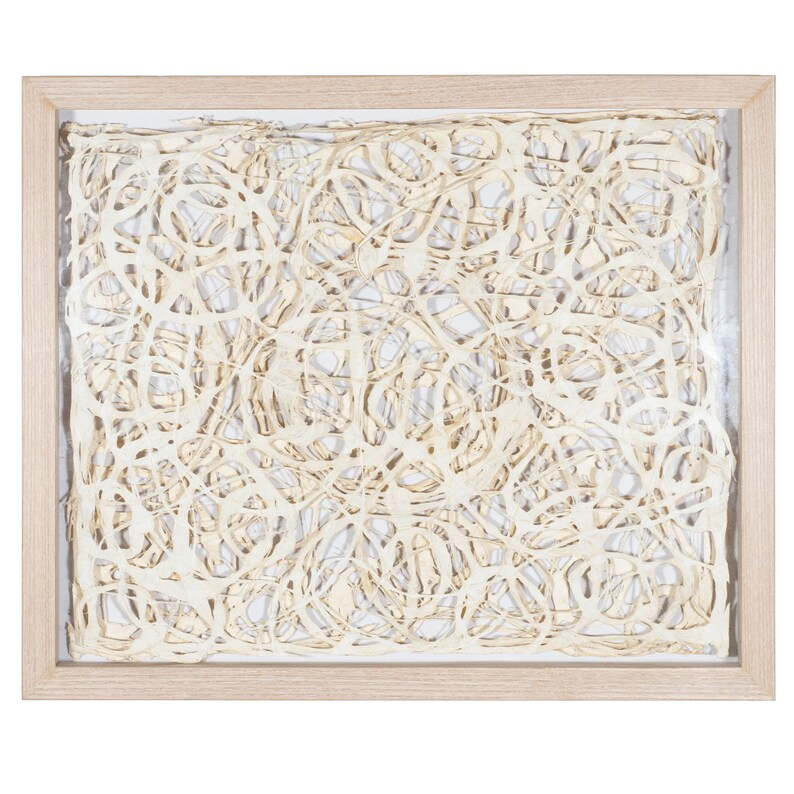 How to Incorporate HUJI Abstract Handmade Papier-Mâché Shadow Box Wall Art Style A Into Your Space