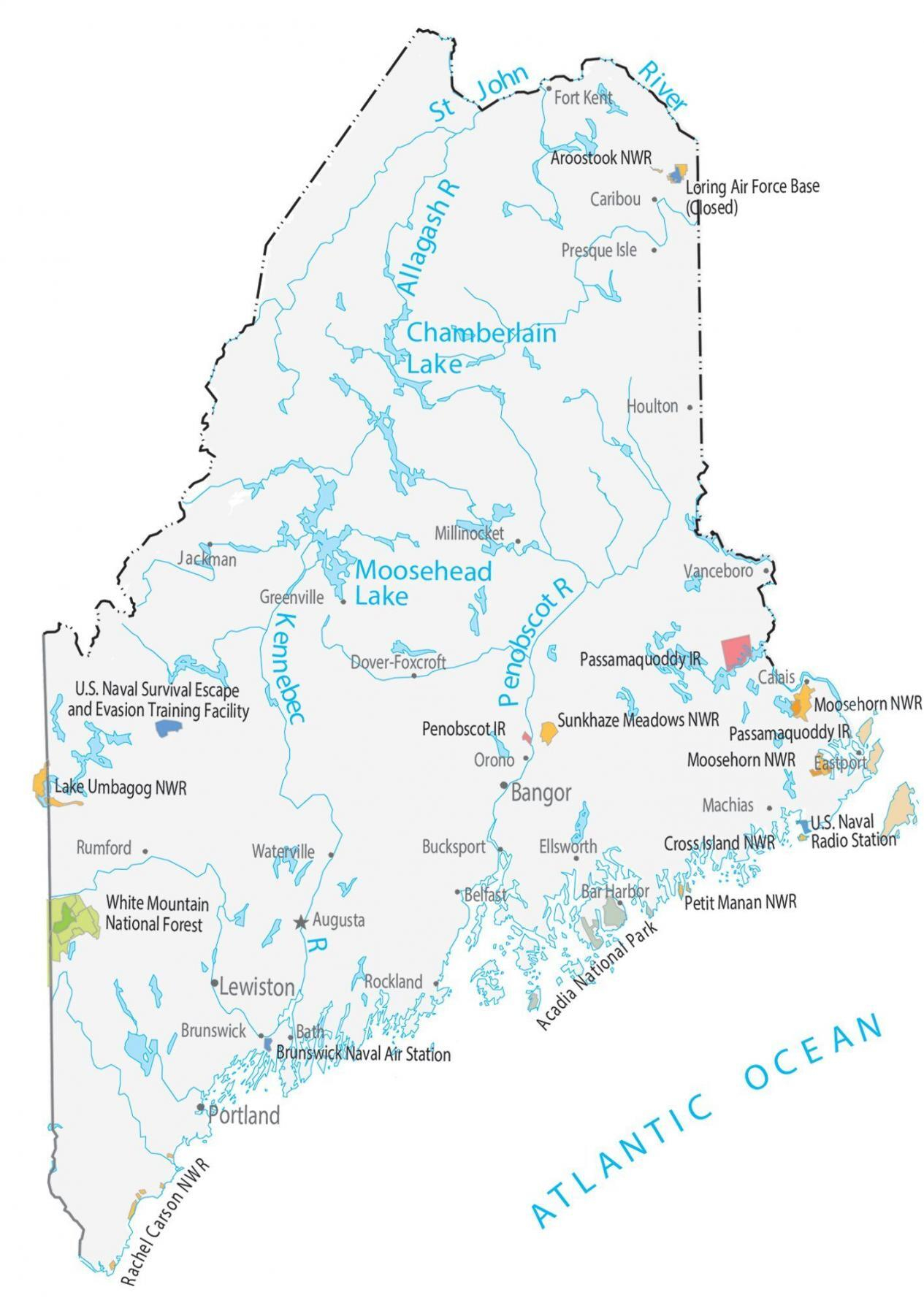Understanding the Geography of South Twin Lake Maine Through Detailed Map Analysis