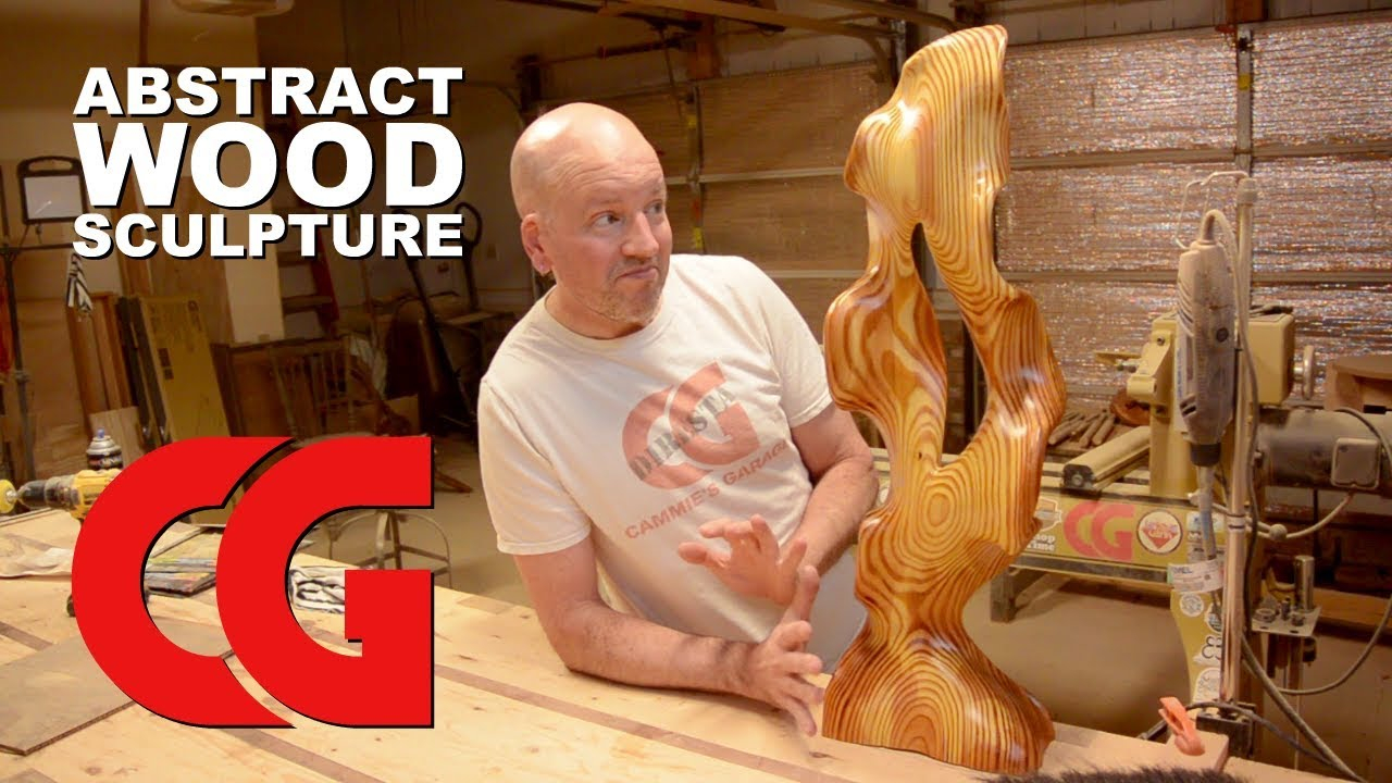 Making An Abstract Wood Sculpture - Art, Carving - Youtube intended for Uttermost 04359 Bahati Set Of (9) 16" Tall Wood Wall Sculptures - Blue Green