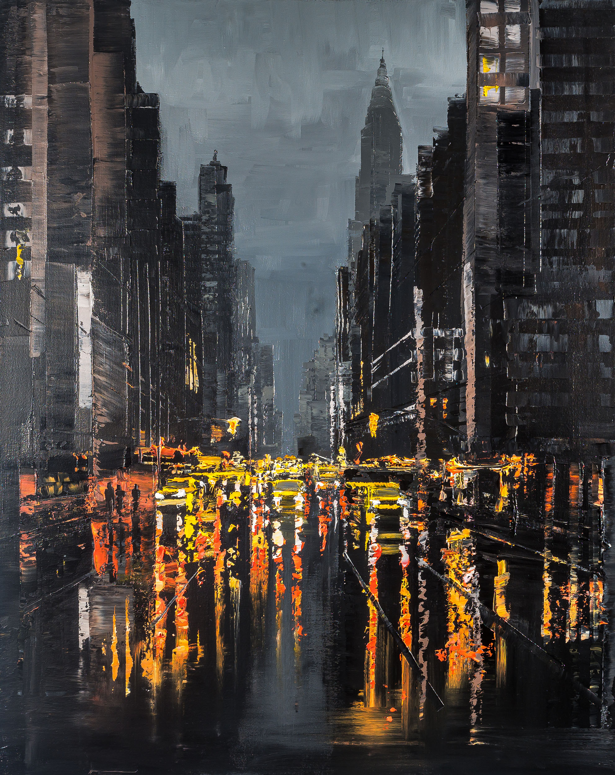 Transforming New York’s Evening Glow Into Eternal Art
