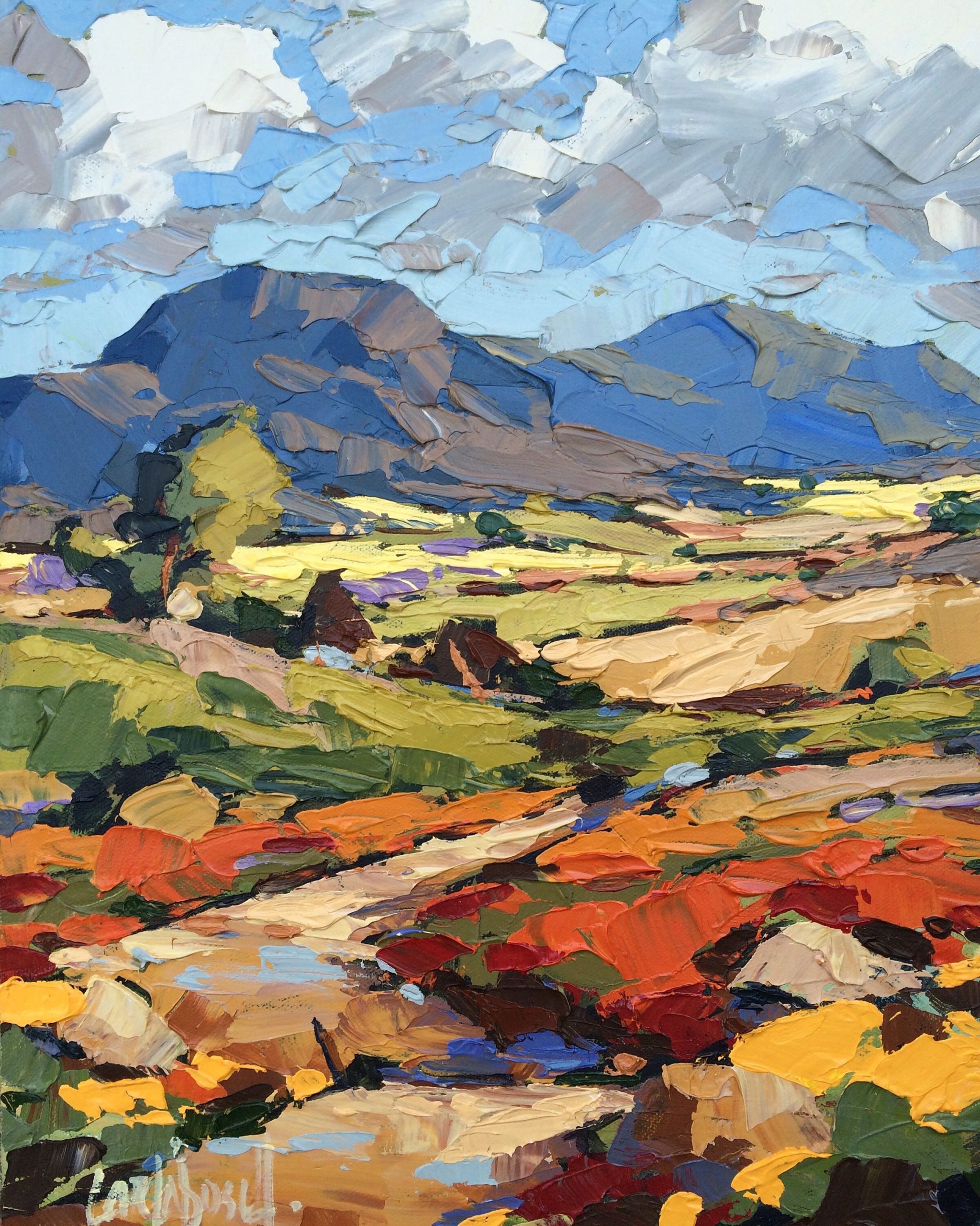 Artistic Techniques Used in Modern Landscape Canvas Paintings