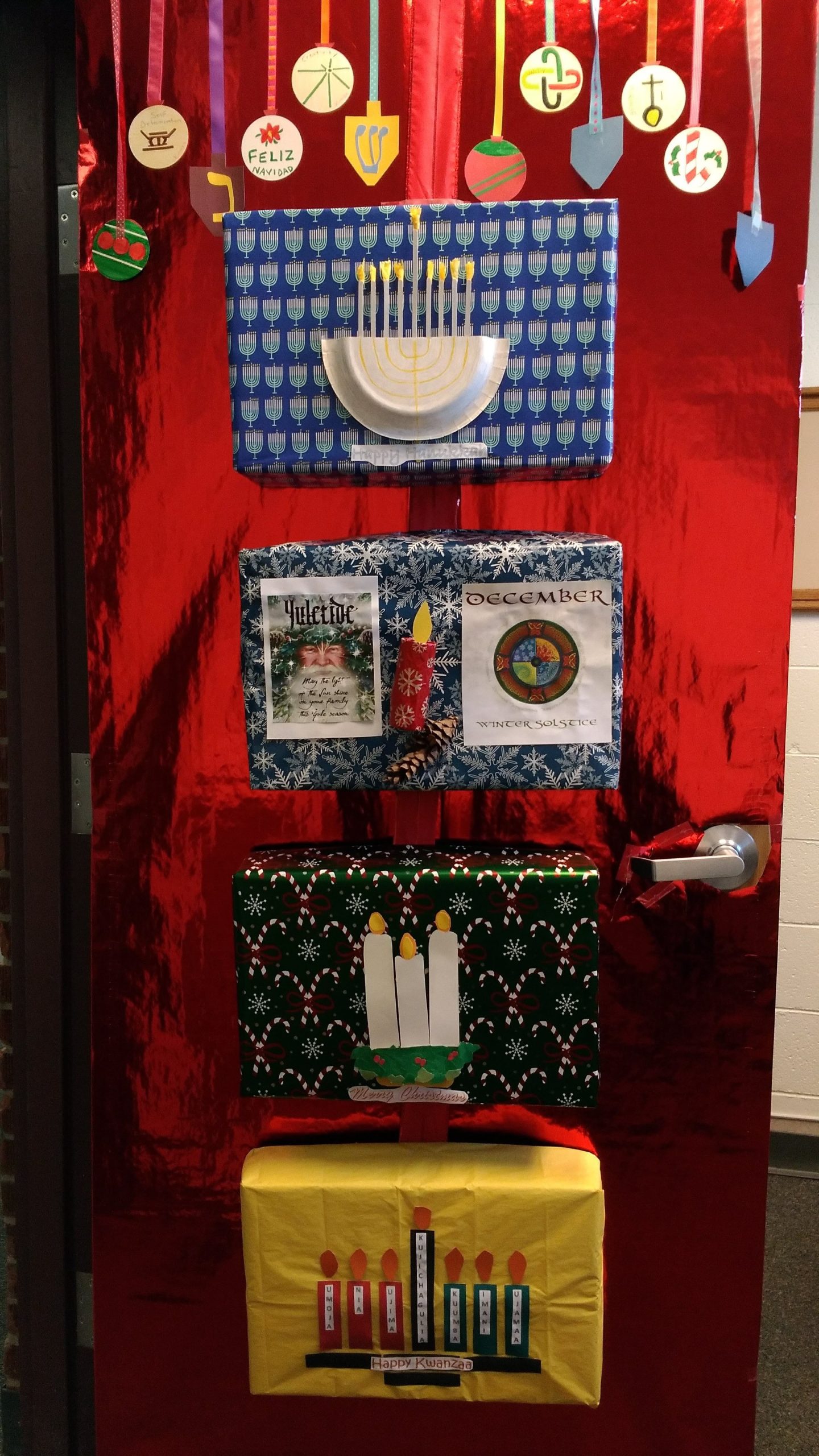 How Traditional Holiday Door Decorations Reflect Cultural Stories and Meanings