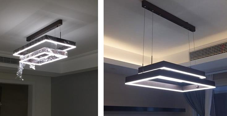 How Rectangular Light Fixtures Transform Interior Design Aesthetics