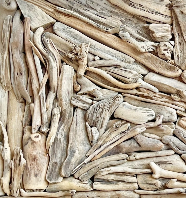Creating Coastal Vibes with Uttermost Outland Drift Wood Wall Decor