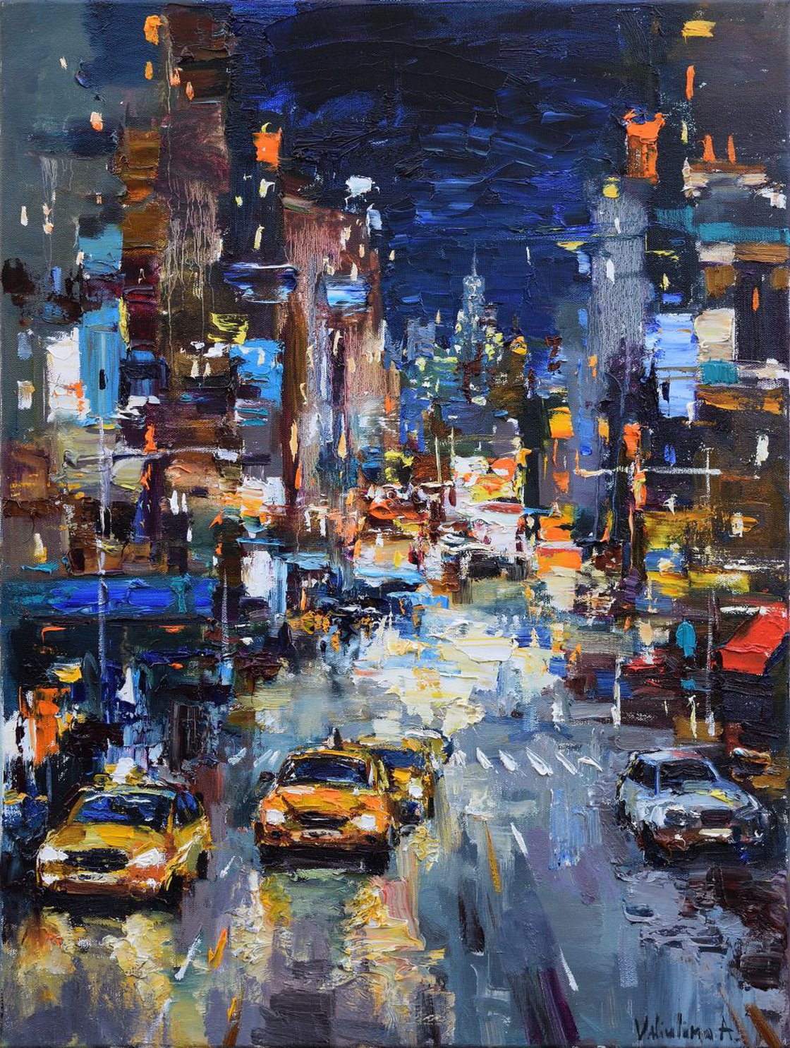 Understanding the Urban Landscape Through Nighttime Canvas Art