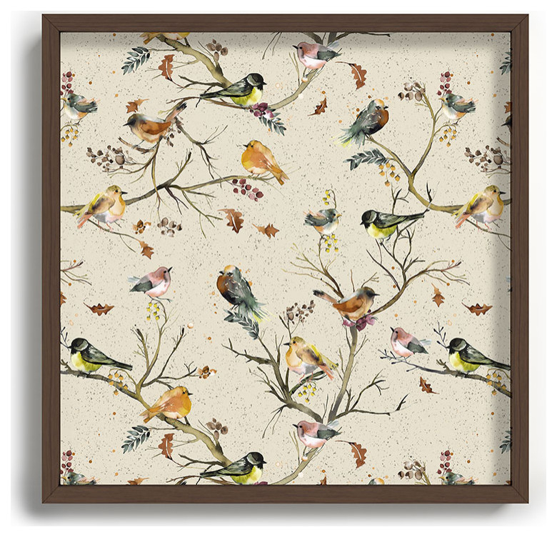 The Art and Science Behind Ninola Design Birds Tree Classic Cottage Recessed Framing Square