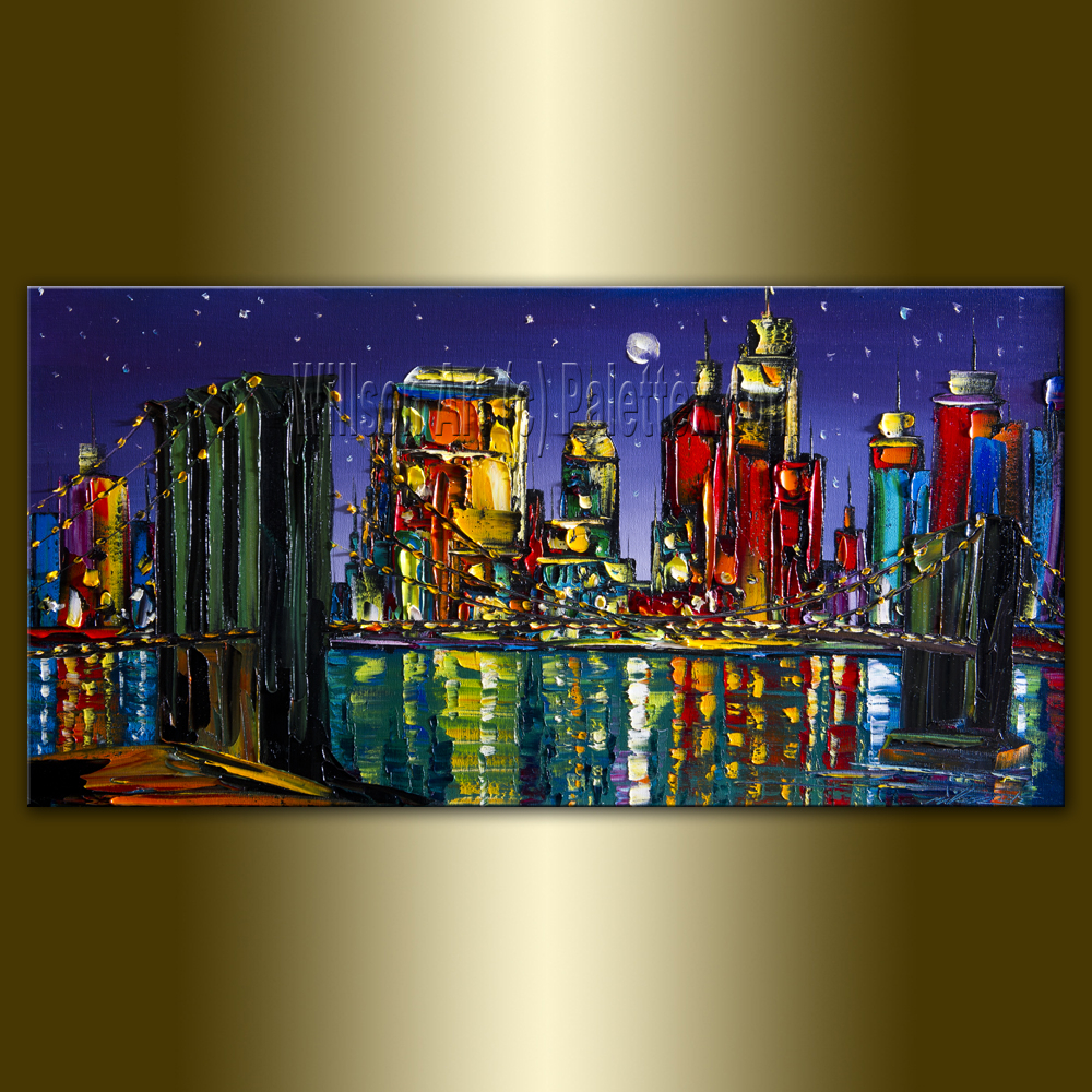 Creating Visual Stories with Modern Cityscape and Road Canvas Art