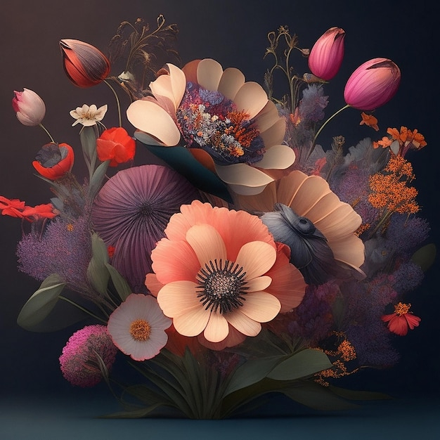The Evolution of Floral Digital Art from Traditional to Modern Canvas Formats