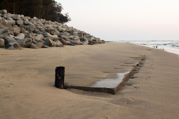 Premium Photo | Concrete Pier On The Coast with Maritime Heritage Through the Lens of Concrete Pier Art