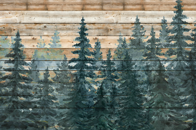 Discovering the Serene Appeal of Mountain Pine Wall Art in Modern Spaces