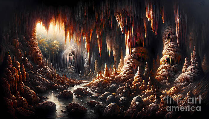 Mastering the Techniques of Stalagmite Wall Art Design