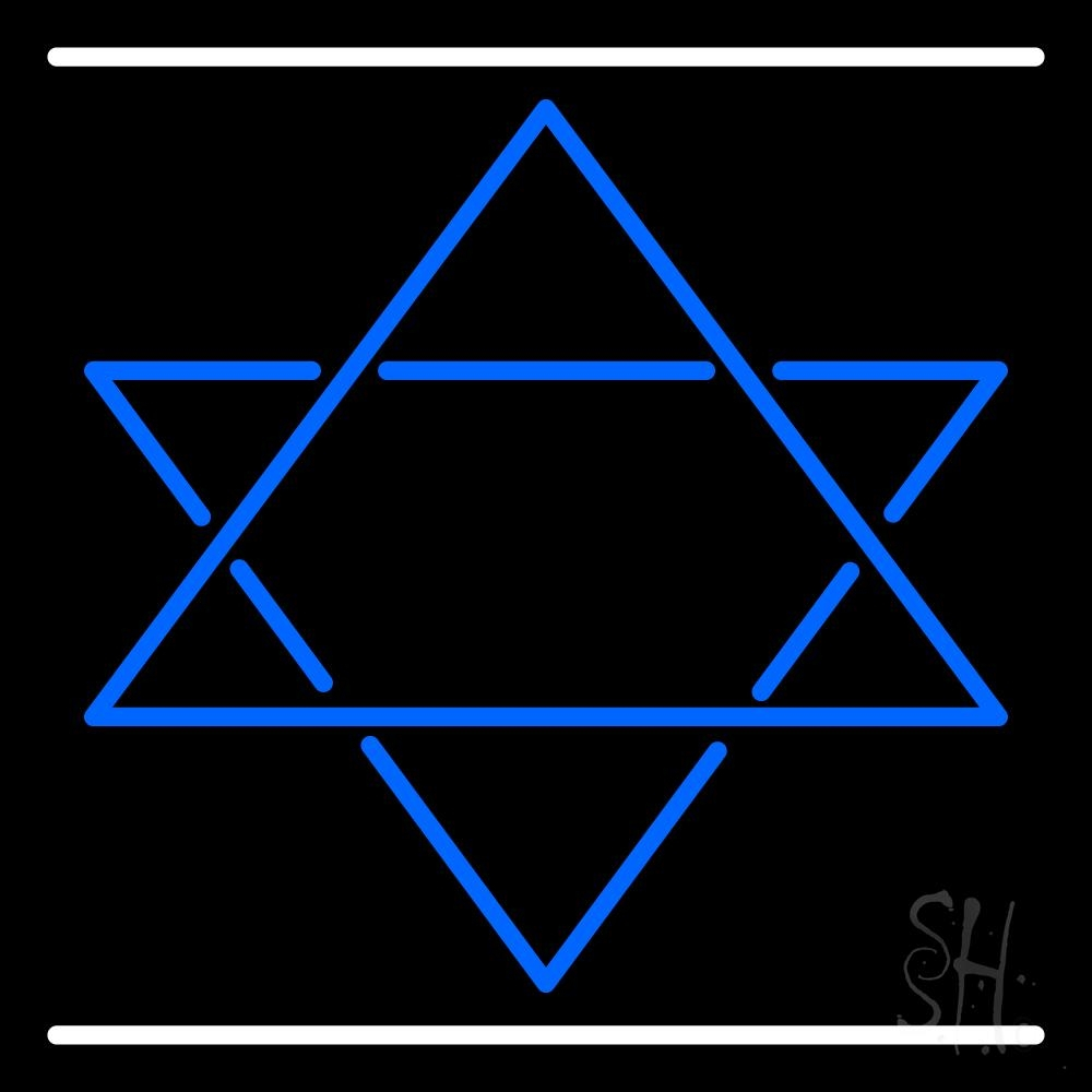 How Contemporary Artists Are Reimagining the Star of David Through Neon Light