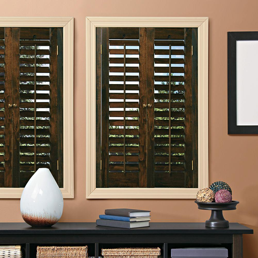 The Beauty Of Interior Wood Shutters For Windows - Interior Ideas with regard to Exploring the Benefits of Wooden Window Shutters with Built-in Hangers