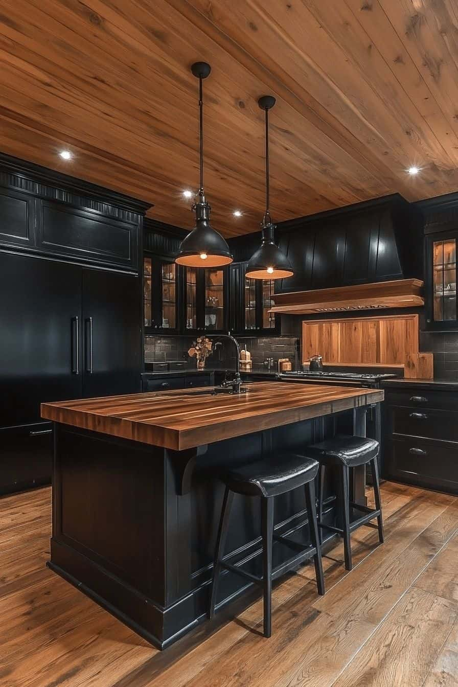 Exploring the aesthetic appeal of black and woodtone finishes