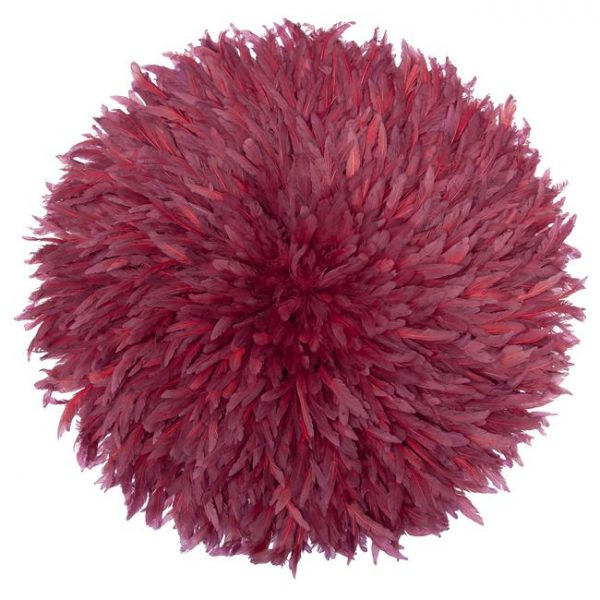 Tribal Art From Around The World – Casa Nova in Red Juju Hat Wall Art Medium