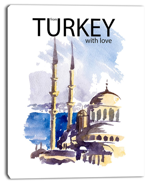 Understanding the Artistry Behind Turkey Vector Illustration Canvas Prints