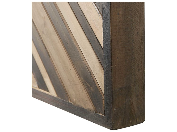The Craftsmanship Behind Uttermost 04160 Floyd Wood Panel Collection
