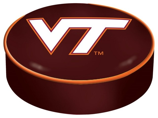 Virginia Tech Bar Stool Seat Cover By Covers By Hbs - Contemporary ... with Virginia Tech 26"X15" Fight Song Mirror By Holland Bar Stool Company