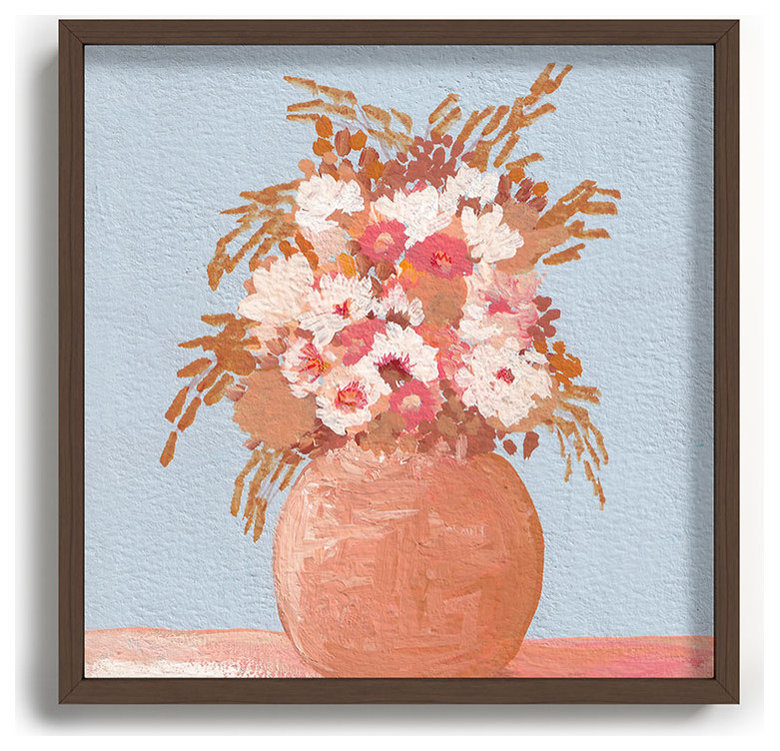 Viviana Gonzalez Modern Boho Nature 1 Recessed Framing Square, 20X20 ... pertaining to Ninola Design Birds Tree Classic Cottage Recessed Framing Square