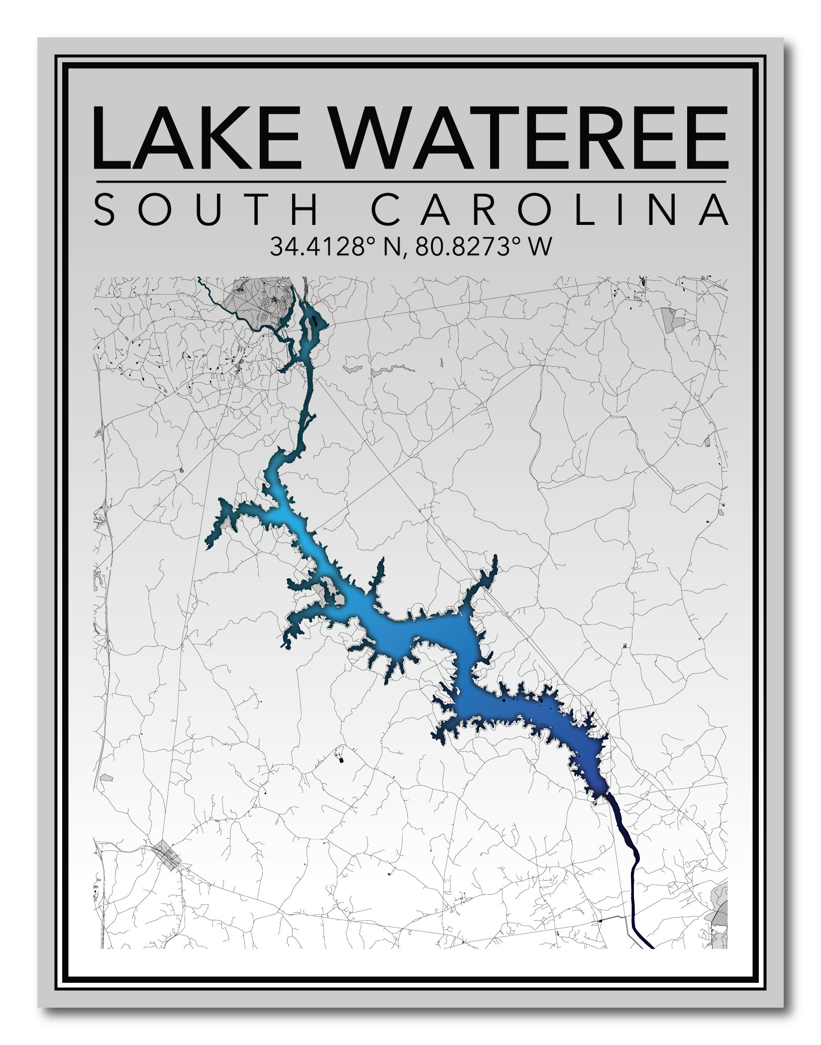 The Art and Science of Lake Wateree Mapping in Historic South Carolina