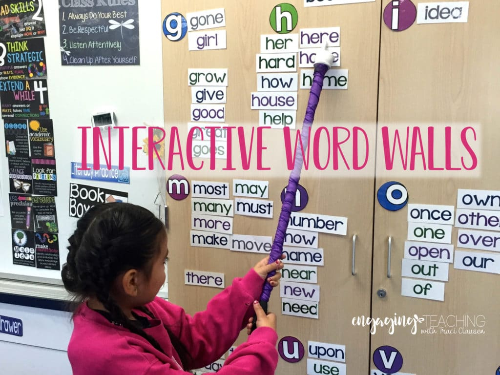 Word Walls – Traci Clausen – Engaging Teaching throughout Understanding the Meaning Behind I Care About Words Wall Plaque Art