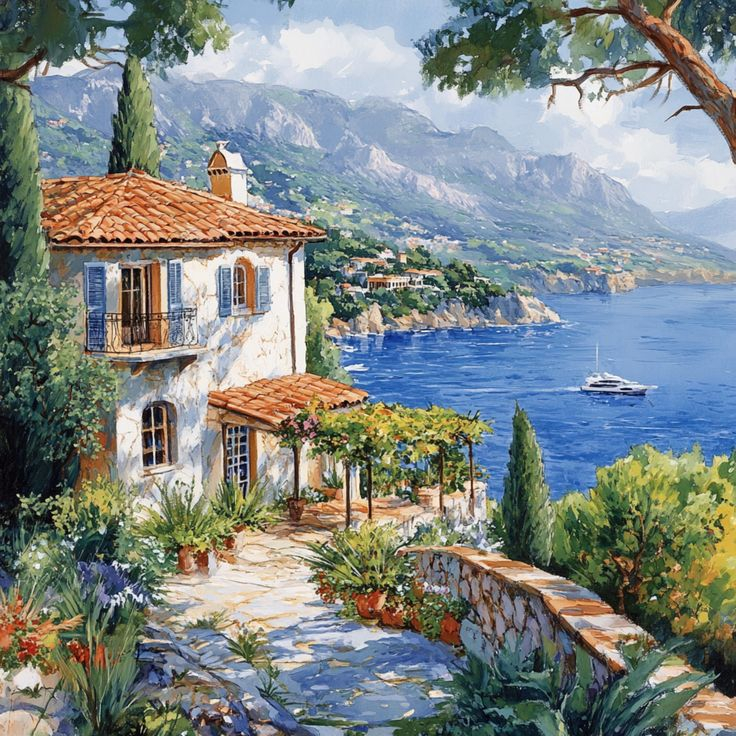 How Landscape Art Captures the Essence of Coastal Provence