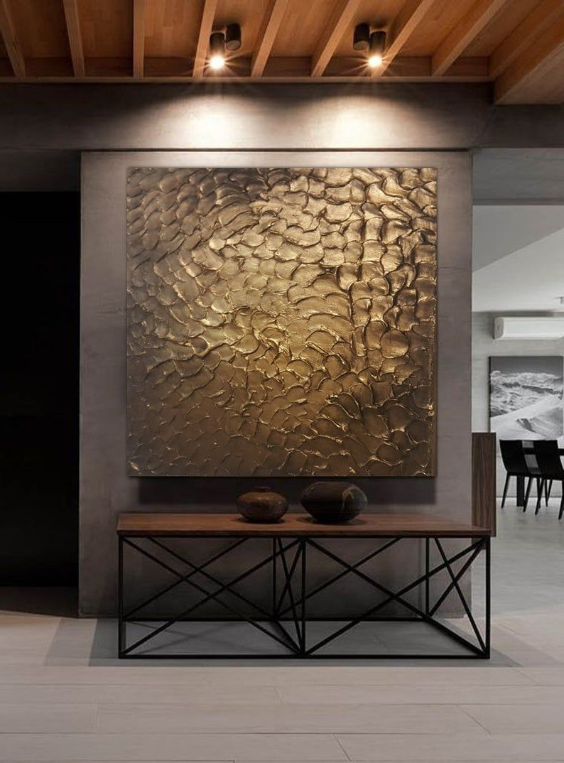 Understanding the Technique Behind Textured Metallic Wall Art