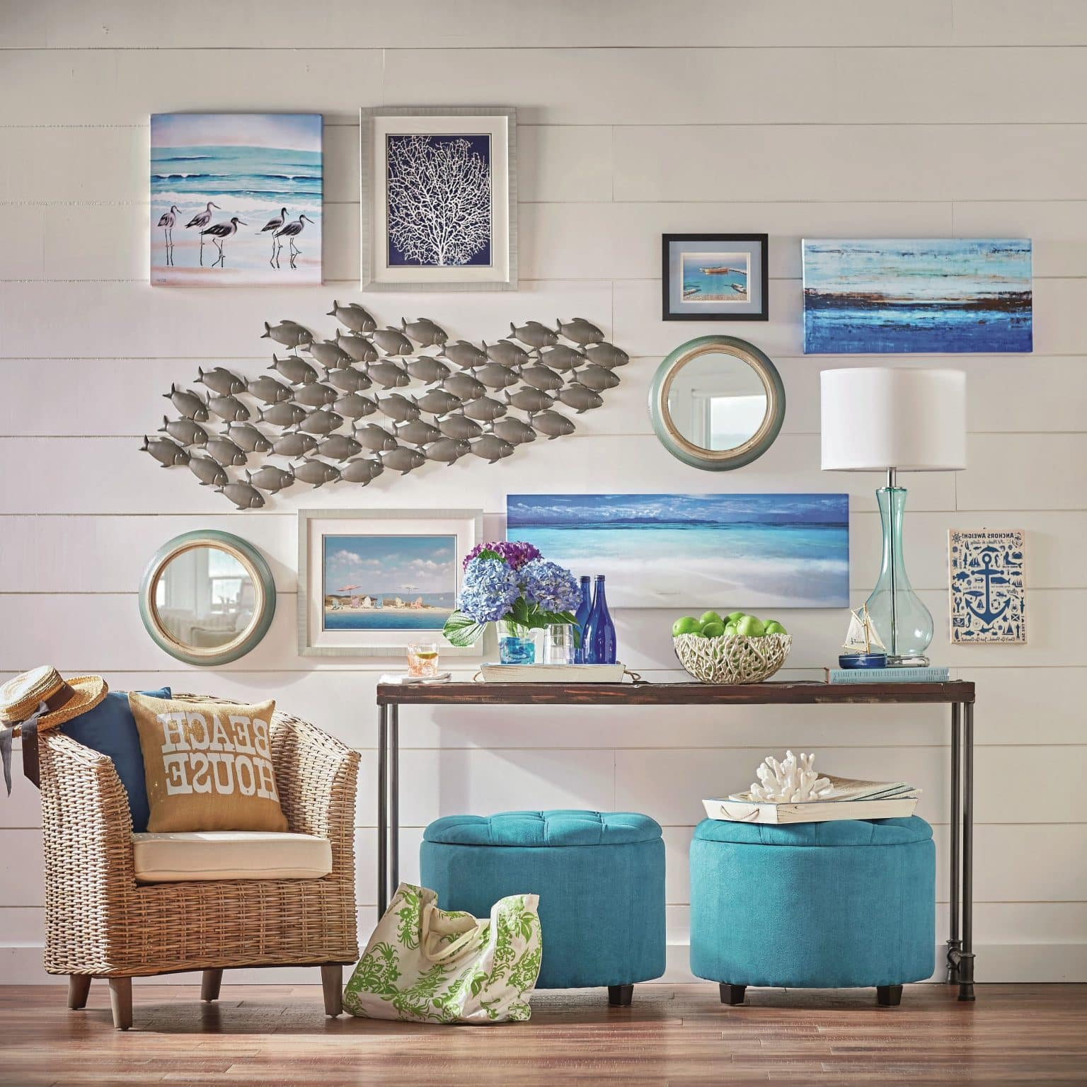 Creating Calm at Home: How Seashore-Inspired Wall Art Enhances Living Spaces