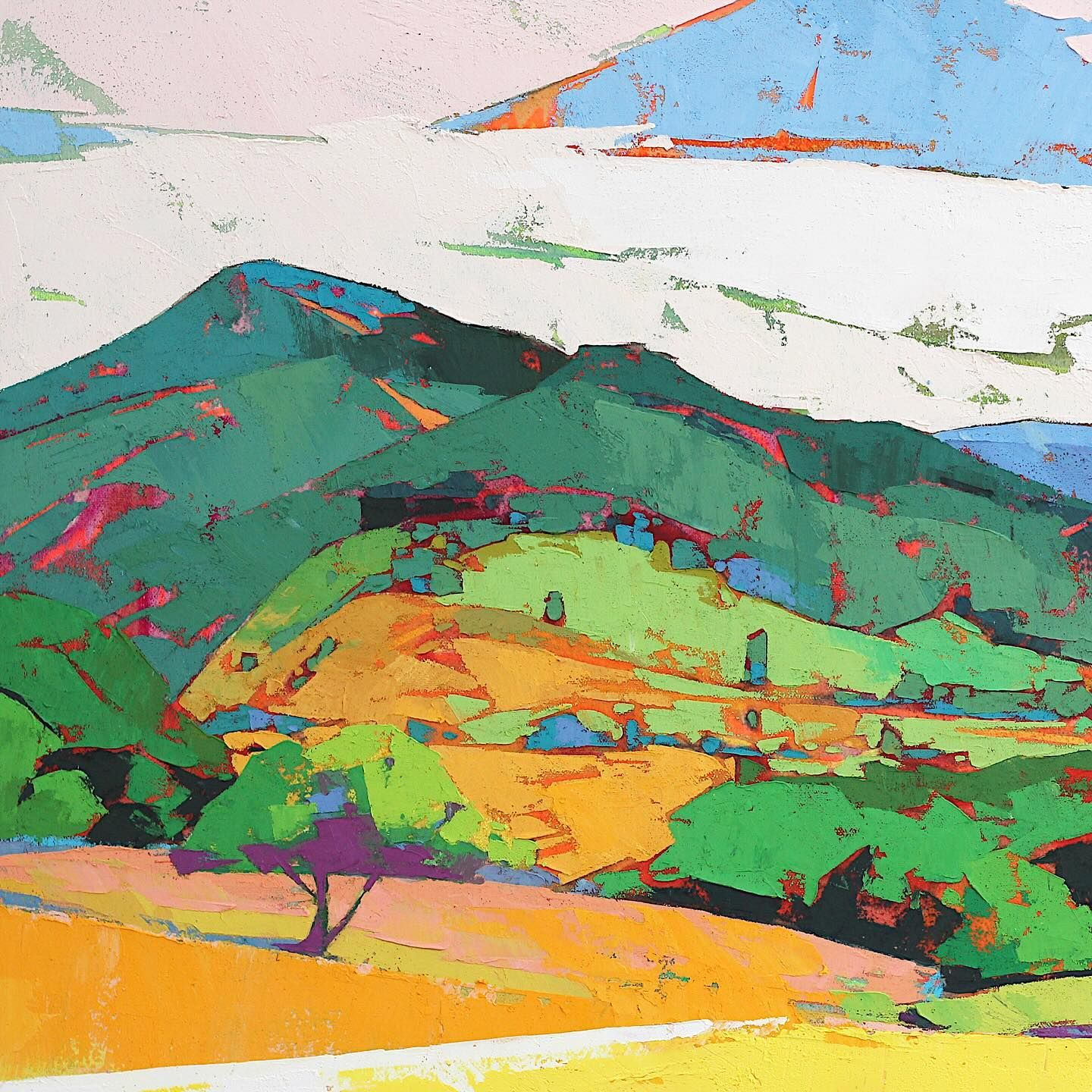 The Artistic Journey of Creating Landscape Wall Art