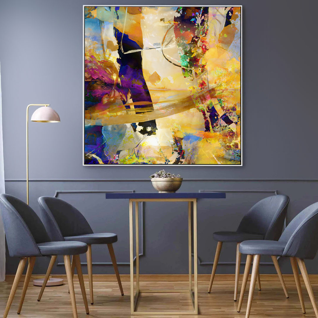 Abstract Wall Art Collections At Lori Chambers Blog pertaining to Golden Veins Iv Crystallus Epoxy Coated Wrapped Framed Abstractcanvas Wall Art